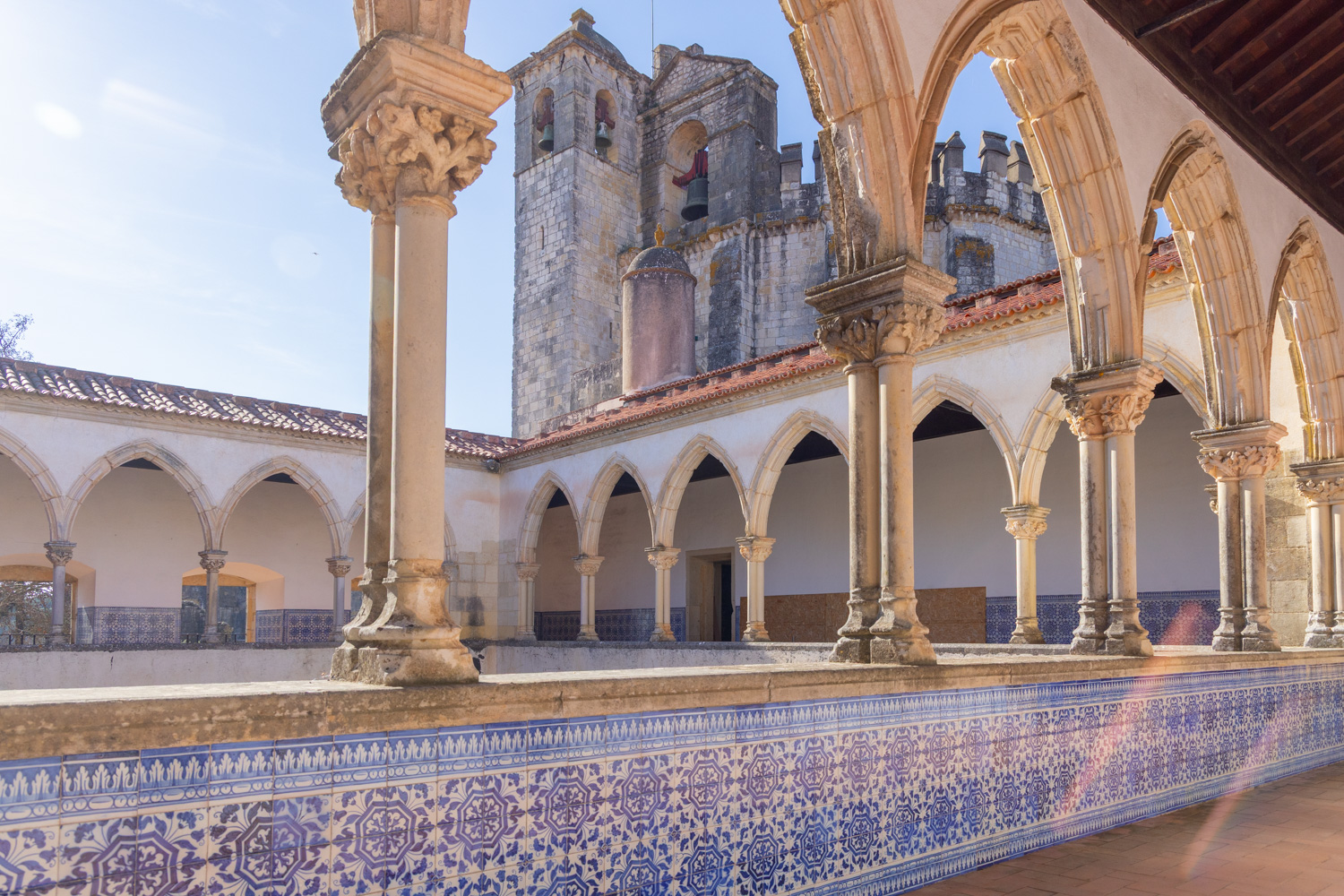 Convent of Christ in Tomar, Portugal.