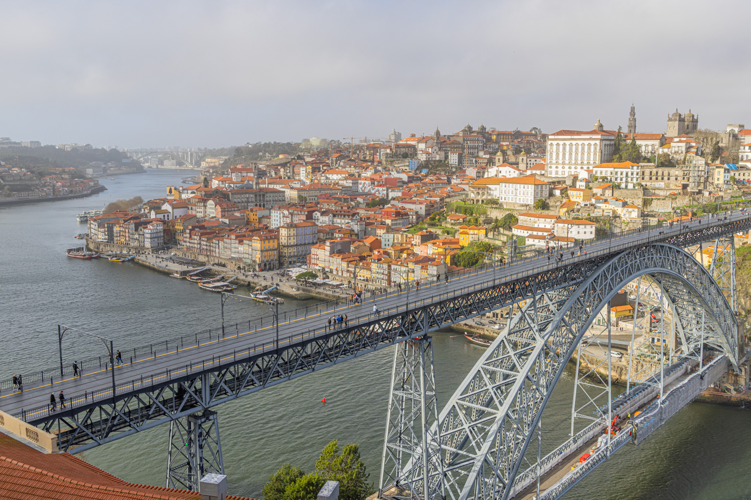 Historic centre of Oporto, Portugal.