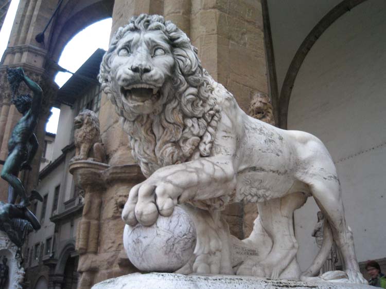 Marzocco - Florens lejon.