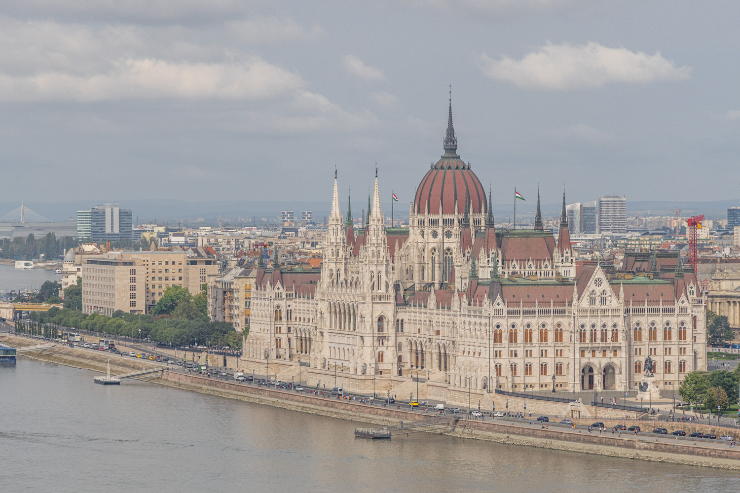 Parlamentet, Budapest, Ungern.