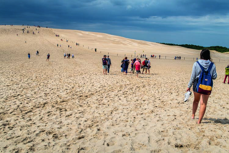 Sanddynorna utanför Leba kallas för Polens Sahara.