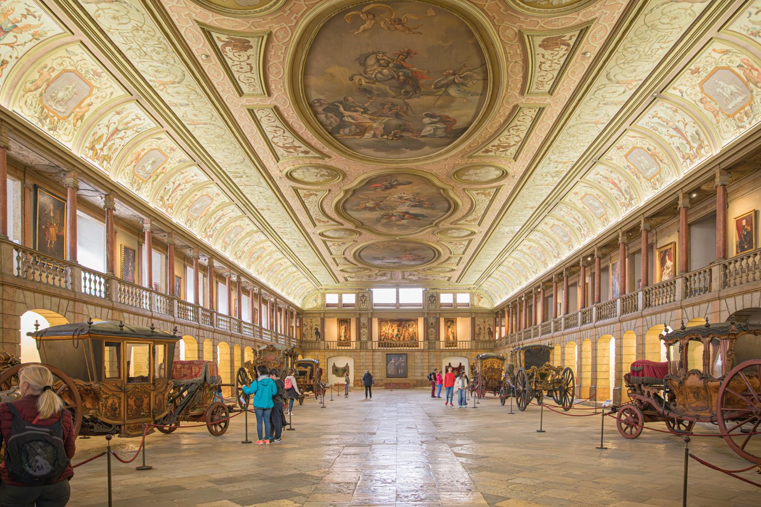 Museu Nacional dos Coches, Lissabon, Portugal.