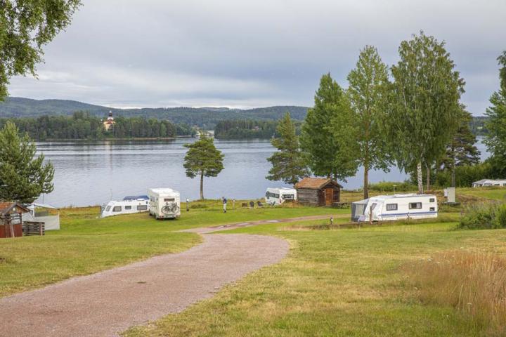 Västanviksbadets Camping, Leksand.