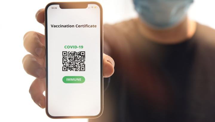 Generic image of covid-19 vaccination certificate